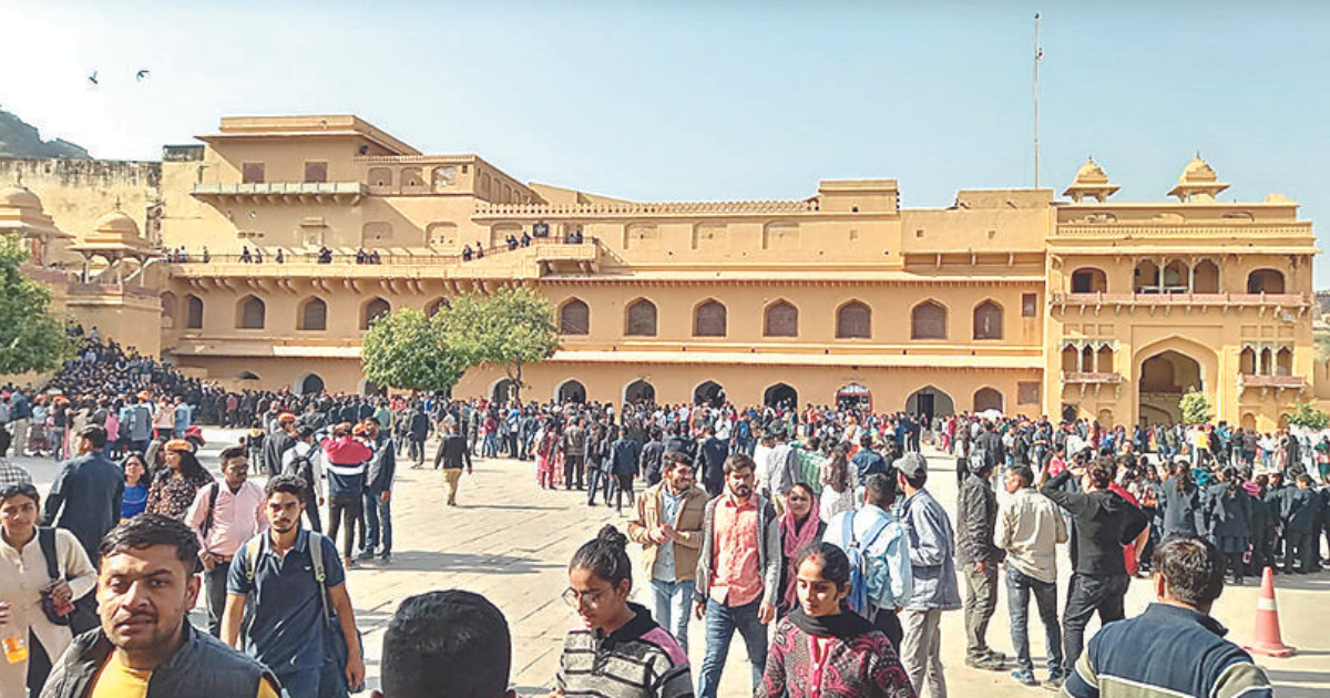 Over 3.39L tourists visit Jaipur in 8 days